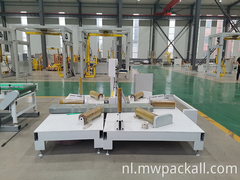 Automatische horizontale staaldraad band slang buis spoel ring rekfolie wikkelmachine met CE